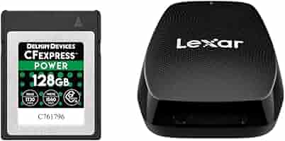 Amazon.com: Delkin 128GB CFexpress Type B Card and Lexar